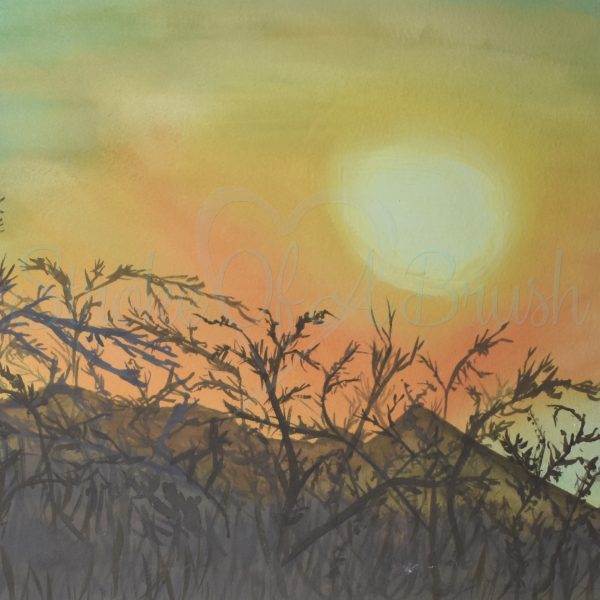 Landscapes Framed Print 23x23cm - Image 19