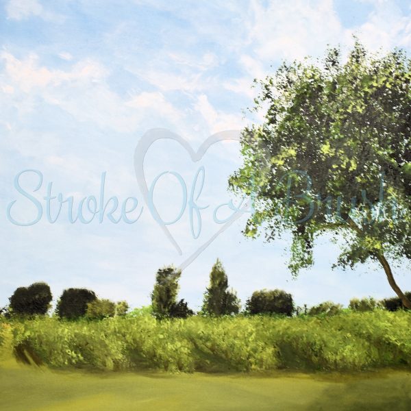 The Vineyard Original Painting 18x24" - Image 2