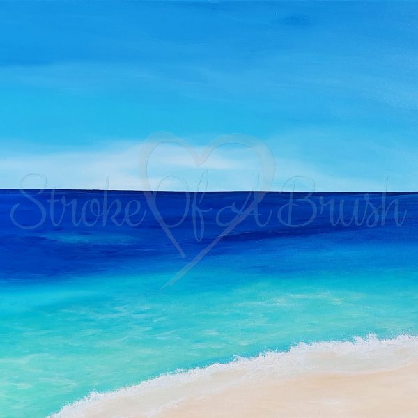 Gentle Waters Original Painting 30x40" - Image 2