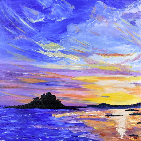 Fine Art Print - Pain (featuring St Michaels Mount)