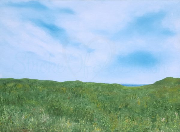Widemouth Days Original Painting 16x12" - Image 2