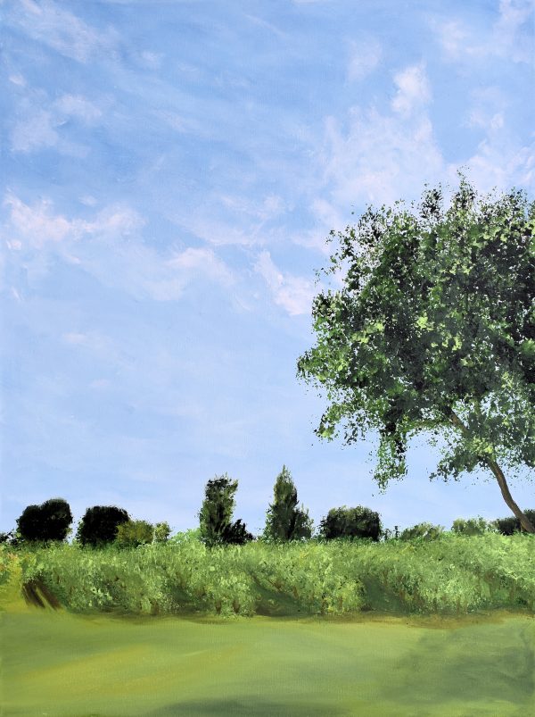 The Vineyard Original Painting 18x24" - Image 3
