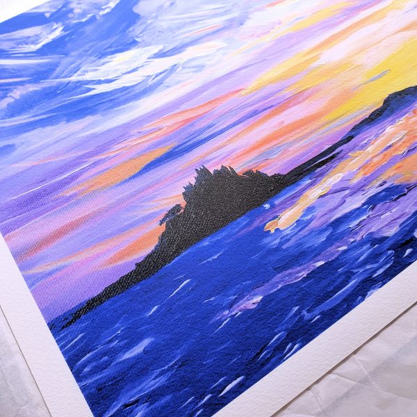 Fine Art Print - Pain (featuring St Michaels Mount) - Image 2