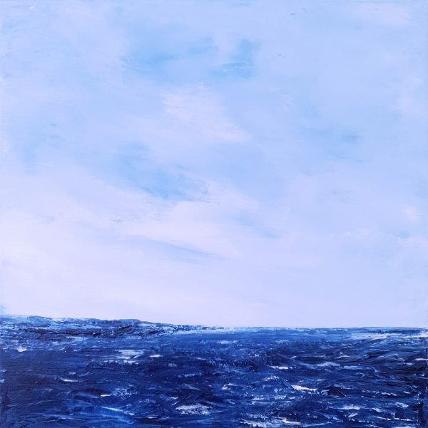 Look up to the Sky Original Painting 12x12" - Image 3