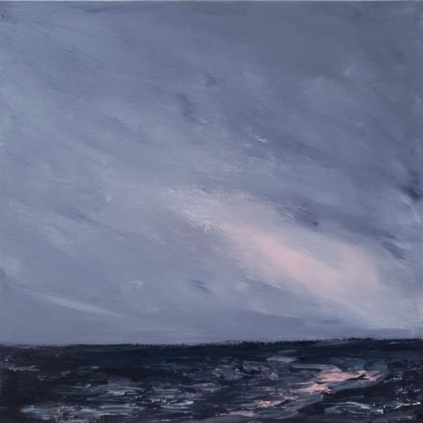 Kiss the rain Original Painting 12x12" - Image 3