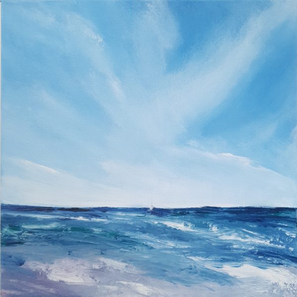 Changing tides Original Painting 12x12" - Image 2