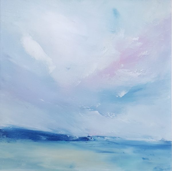 Serenity II Original Painting 12x12" - Image 2