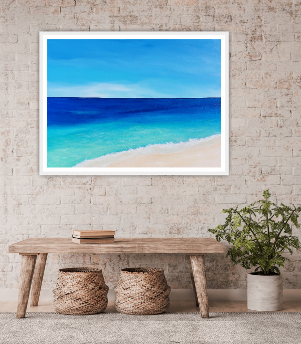 Gentle Waters Original Painting 30x40" - Image 8