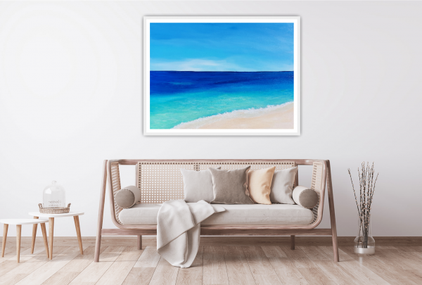 Gentle Waters Original Painting 30x40" - Image 7