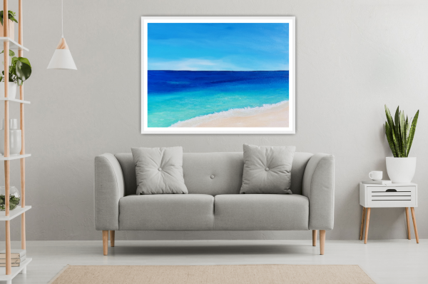 Gentle Waters Original Painting 30x40" - Image 6