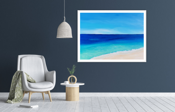 Gentle Waters Original Painting 30x40" - Image 4