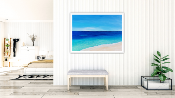 Gentle Waters Original Painting 30x40" - Image 3