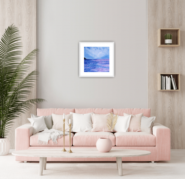 Courage Original Painting 12x12" - Image 3
