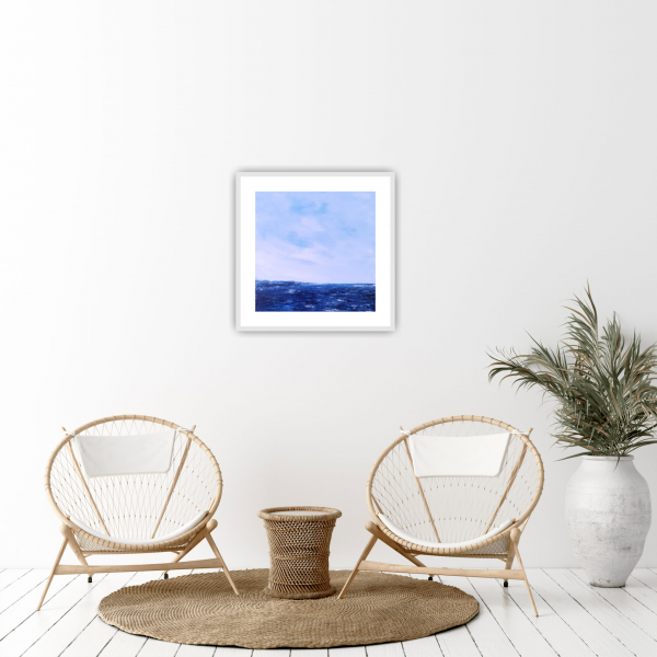 Look up to the Sky Original Painting 12x12" - Image 4