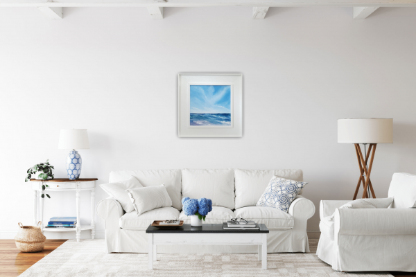 Changing tides Original Painting 12x12" - Image 3