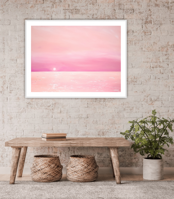 Feeling Peachy Original Painting 30x40" - Image 5