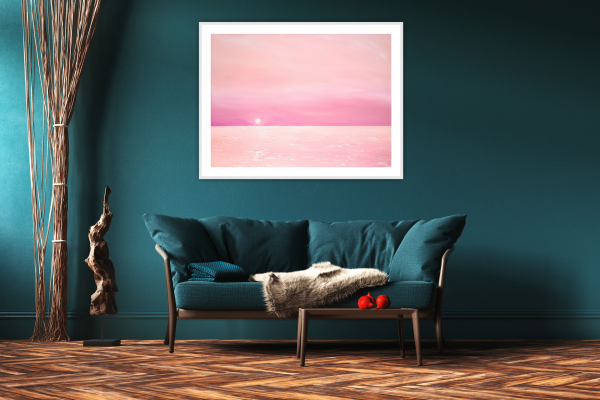 Feeling Peachy Original Painting 30x40" - Image 4
