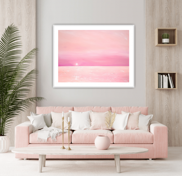 Feeling Peachy Original Painting 30x40" - Image 2