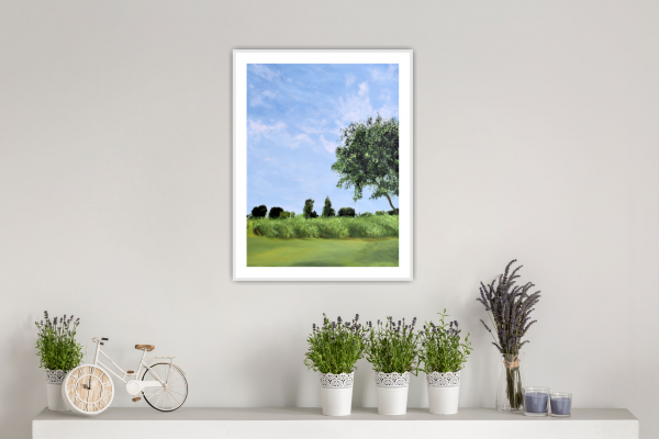 The Vineyard Original Painting 18x24" - Image 4