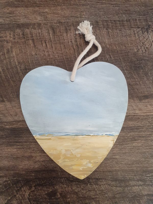 Hand Painted Wooden Hearts - Image 2