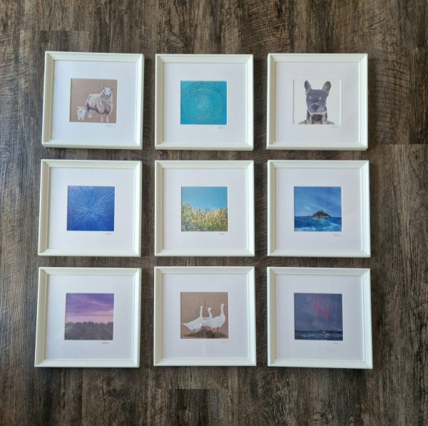 Framed Print 23x23cm