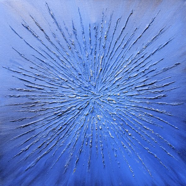 Elements of the Beach Part 3 Original Painting 50x50cm - Image 11