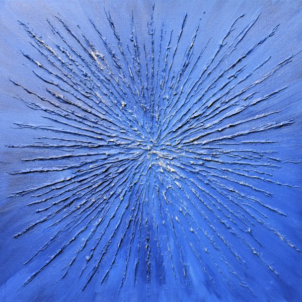 Elements of the Beach Part 3 Original Painting 50x50cm - Image 9