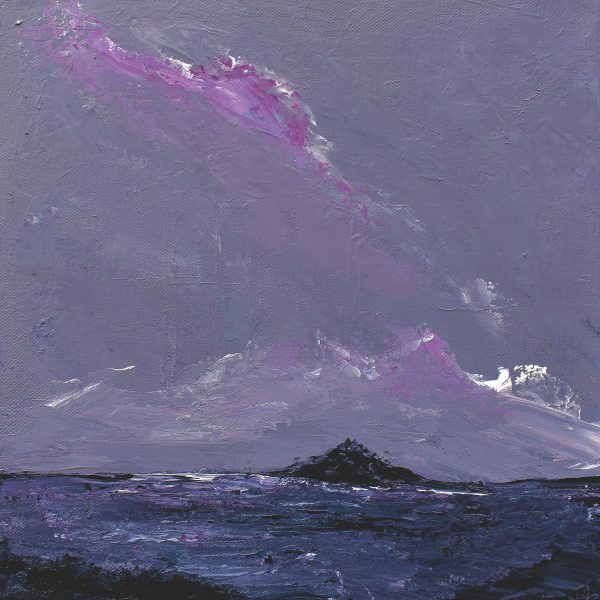 Summer Twlight Original Painting 12x12 Inch - Image 8