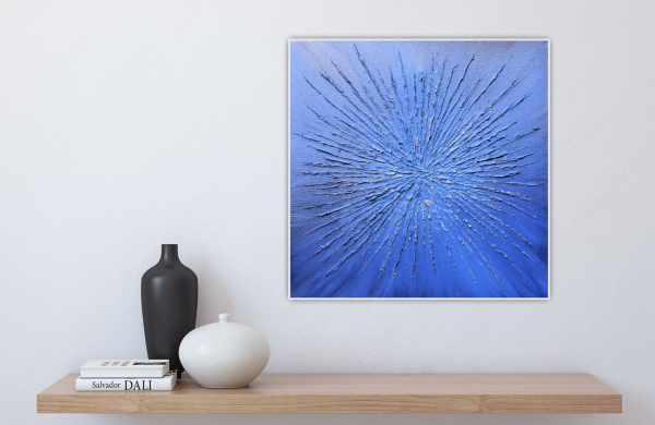 Elements of the Beach Part 3 Original Painting 50x50cm - Image 7