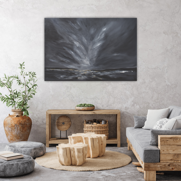 Rise Original Painting 120x80 cm - Image 6