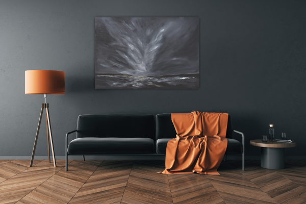 Rise Original Painting 120x80 cm - Image 3