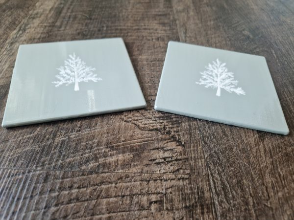 Hand painted Glass Coasters (2 pack) - Image 4