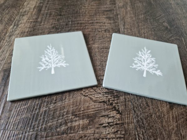 Hand painted Glass Coasters (2 pack) - Image 3
