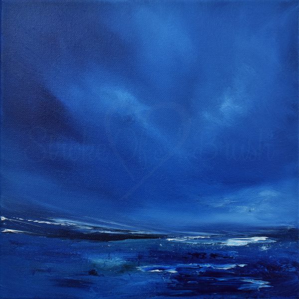 Nightfall Original Painting 12x12 Inch - Image 2
