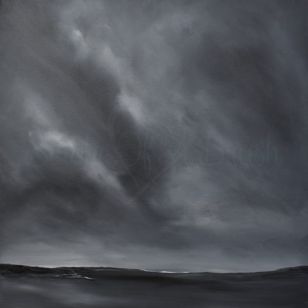 Serene Original Painting 24x24 Inch - Image 2
