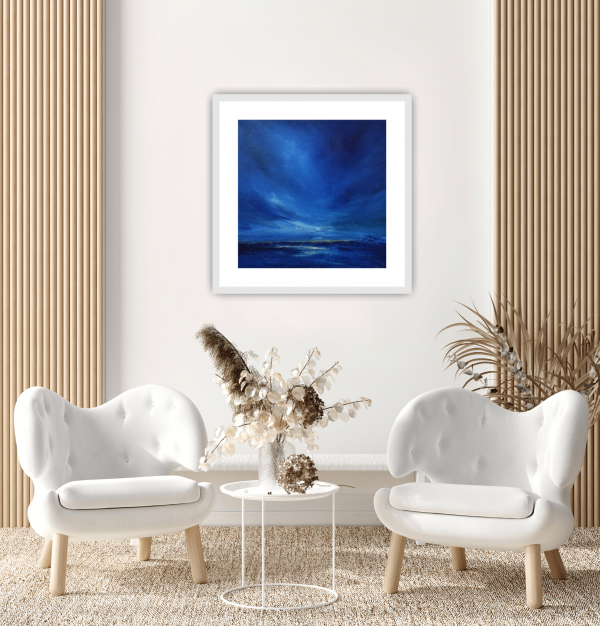 Afterglow Original Painting 12x12 Inch - Image 9