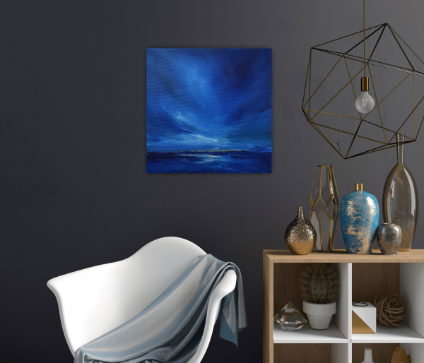 Afterglow Original Painting 12x12 Inch - Image 3