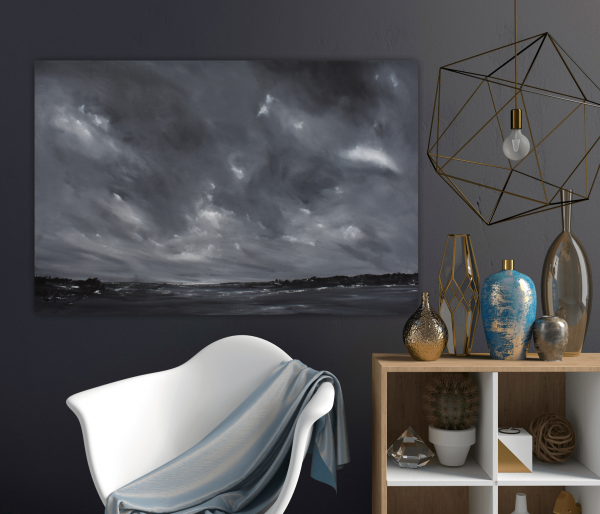 Release Original Painting 120x80 cm - Image 4