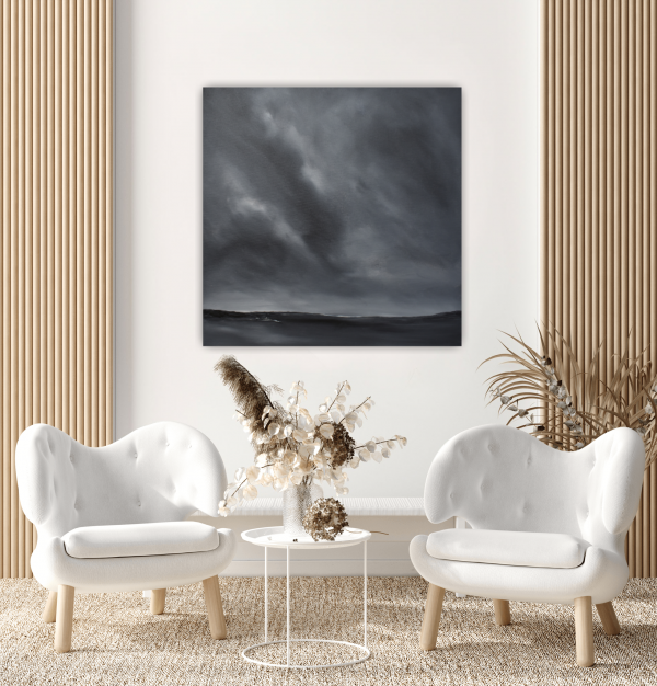 Serene Original Painting 24x24 Inch