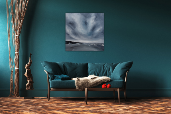 The Shore Original Painting 24x24 Inch - Image 13