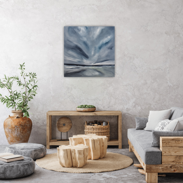Expanse Original Painting 24x24 Inch - Image 10