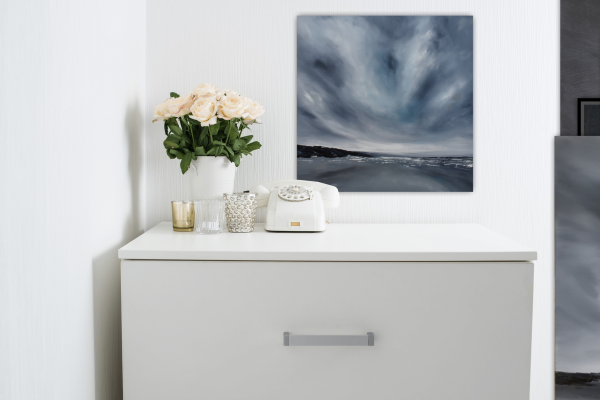The Shore Original Painting 24x24 Inch