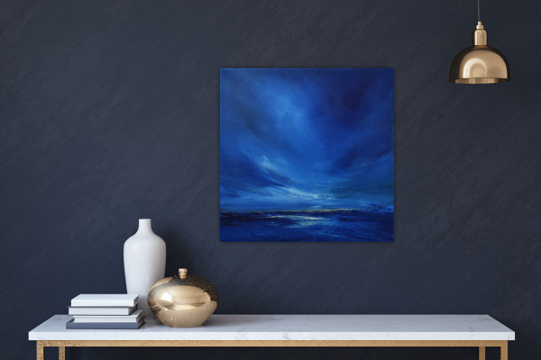 Afterglow Original Painting 12x12 Inch - Image 12