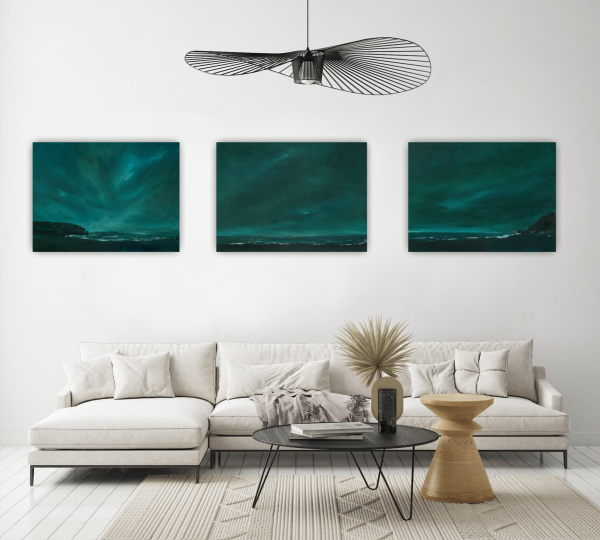 Atlantic Wonder III Original Painting 18x24 Inch - Image 4