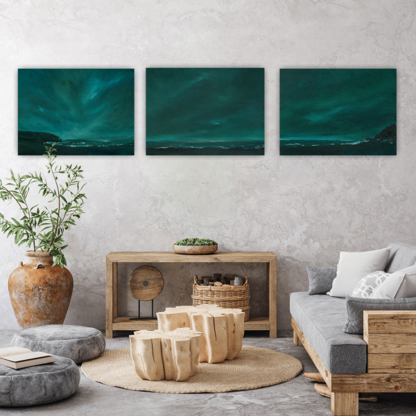 Atlantic Wonder III Original Painting 18x24 Inch - Image 9