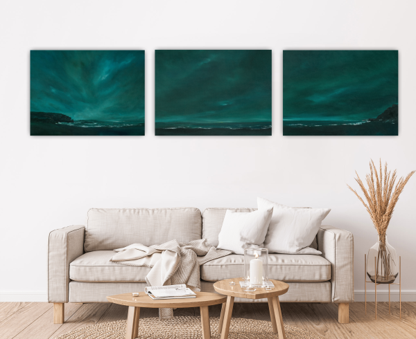 Atlantic Wonder III Original Painting 18x24 Inch - Image 8