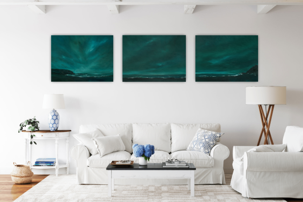 Atlantic Wonder III Original Painting 18x24 Inch - Image 6