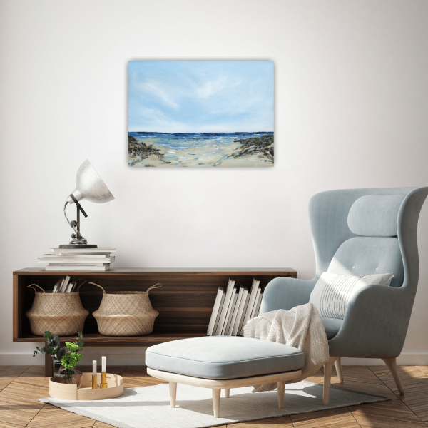 Pause Original Painting 18x24 Inch - Image 10