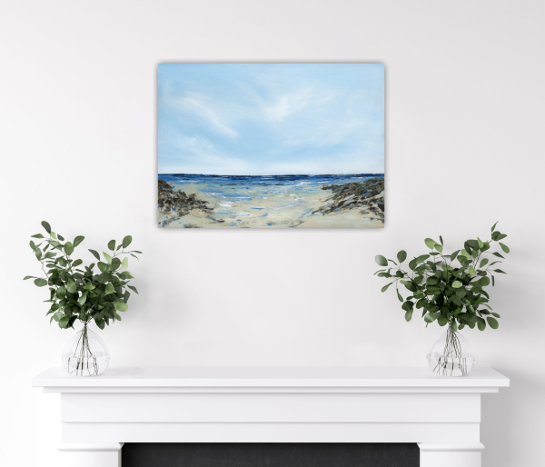 Pause Original Painting 18x24 Inch - Image 9