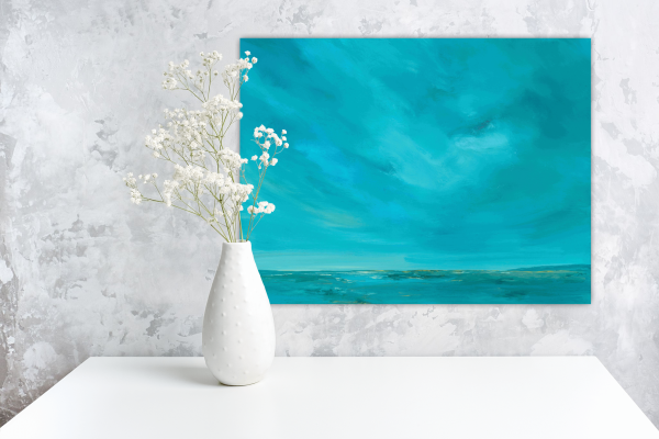 Seas Whisper Original Painting 18x24 Inch